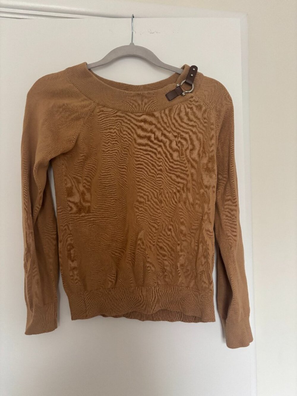 Lauren Ralph Lauren camel-colored sweater, S